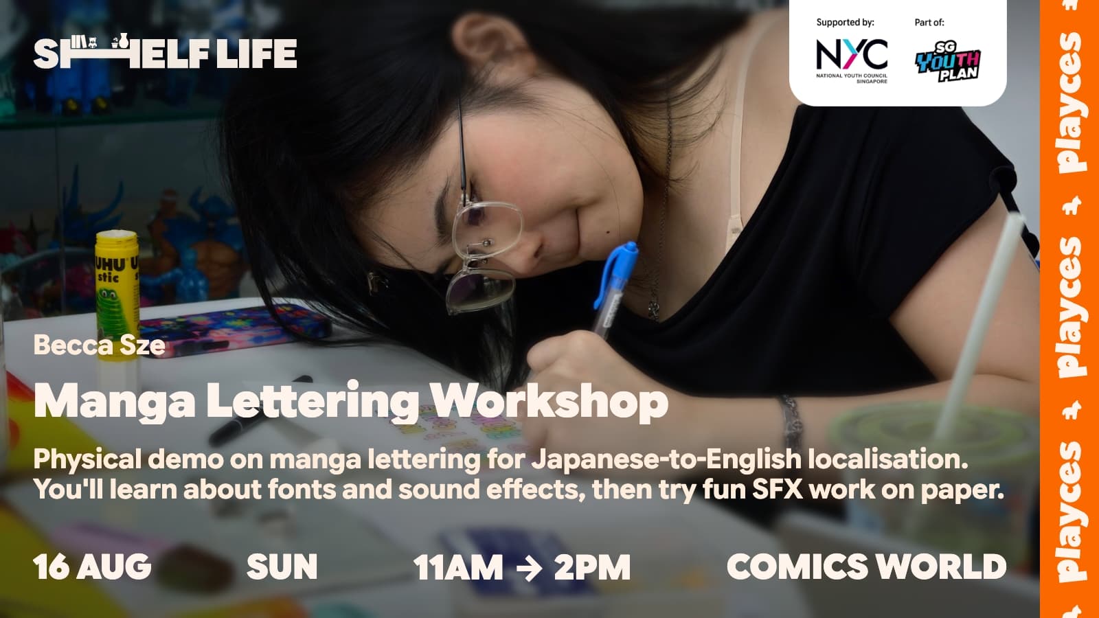 Image of event: Manga Lettering Workshop