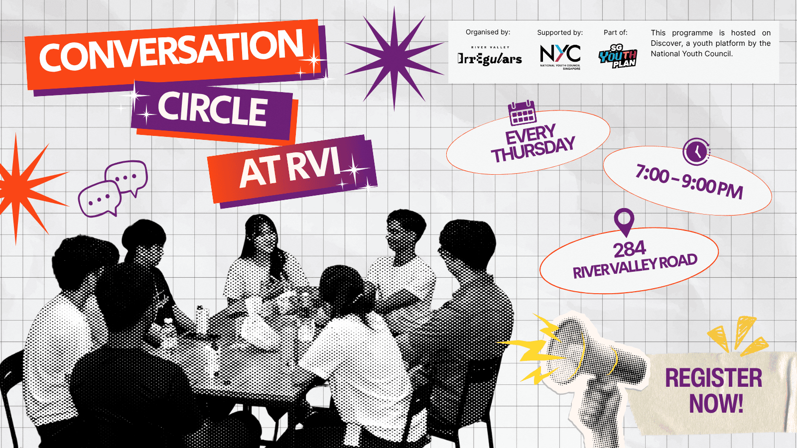 Image of event: Conversation Circle @ RVI