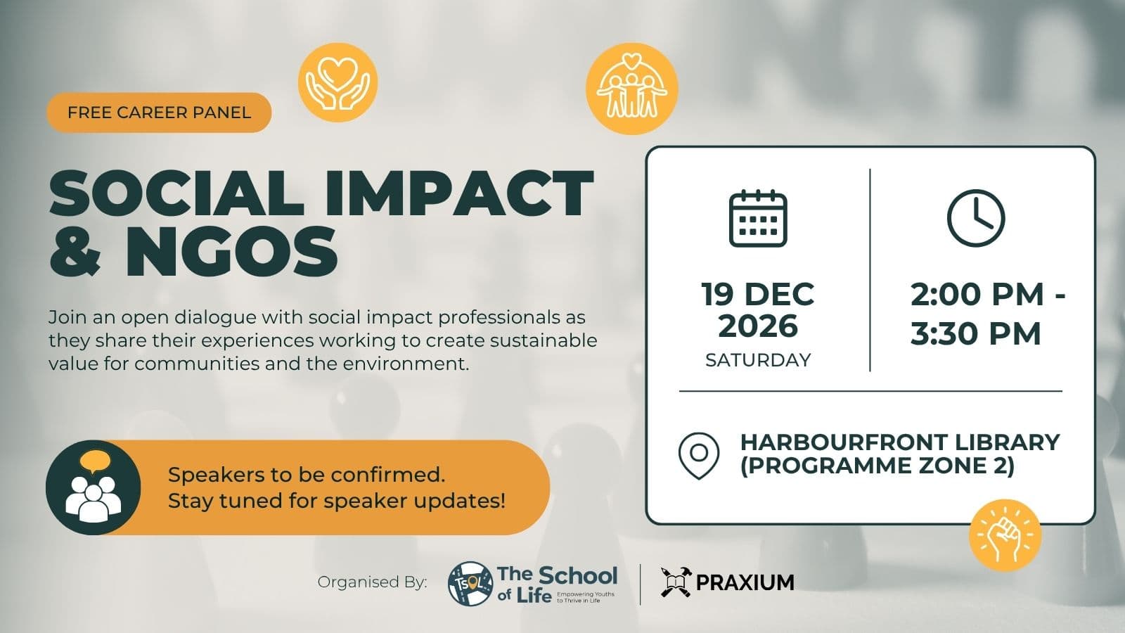 Image of event: Career Panel: Social Impact & NGOs