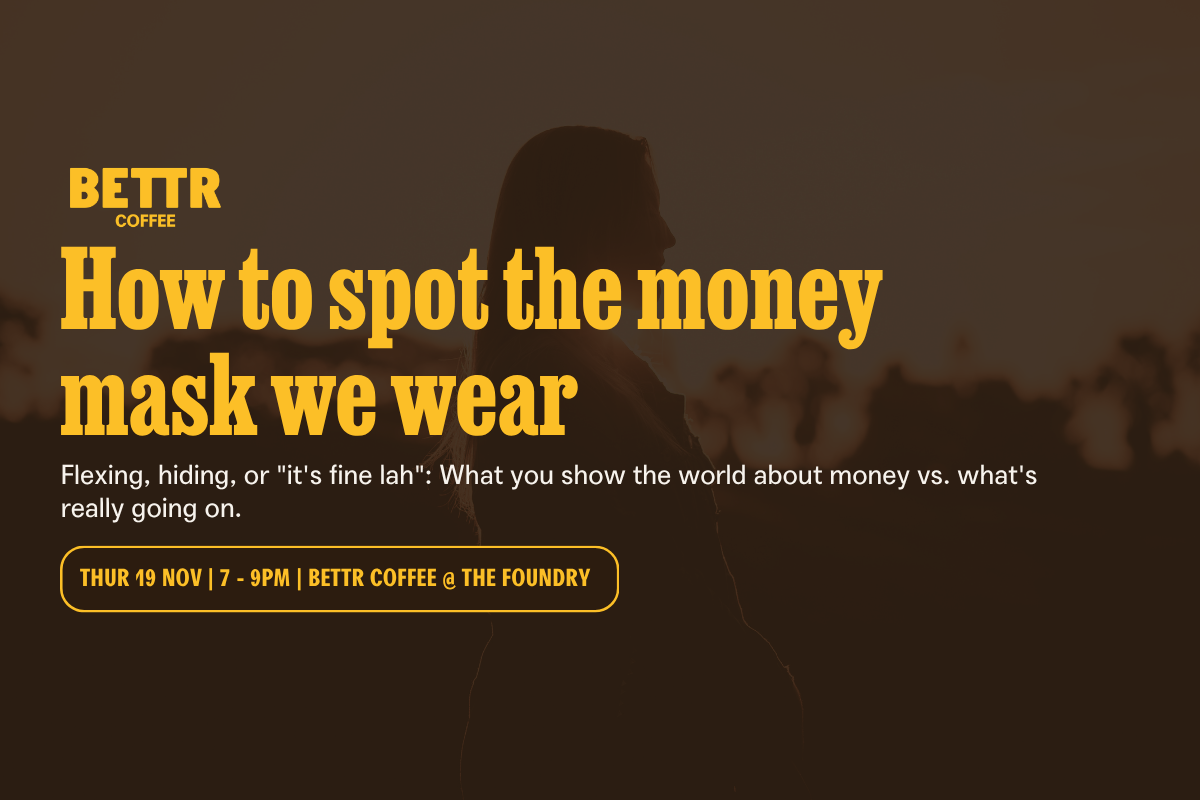 Image of event: How to Human: How to spot the money mask we wear