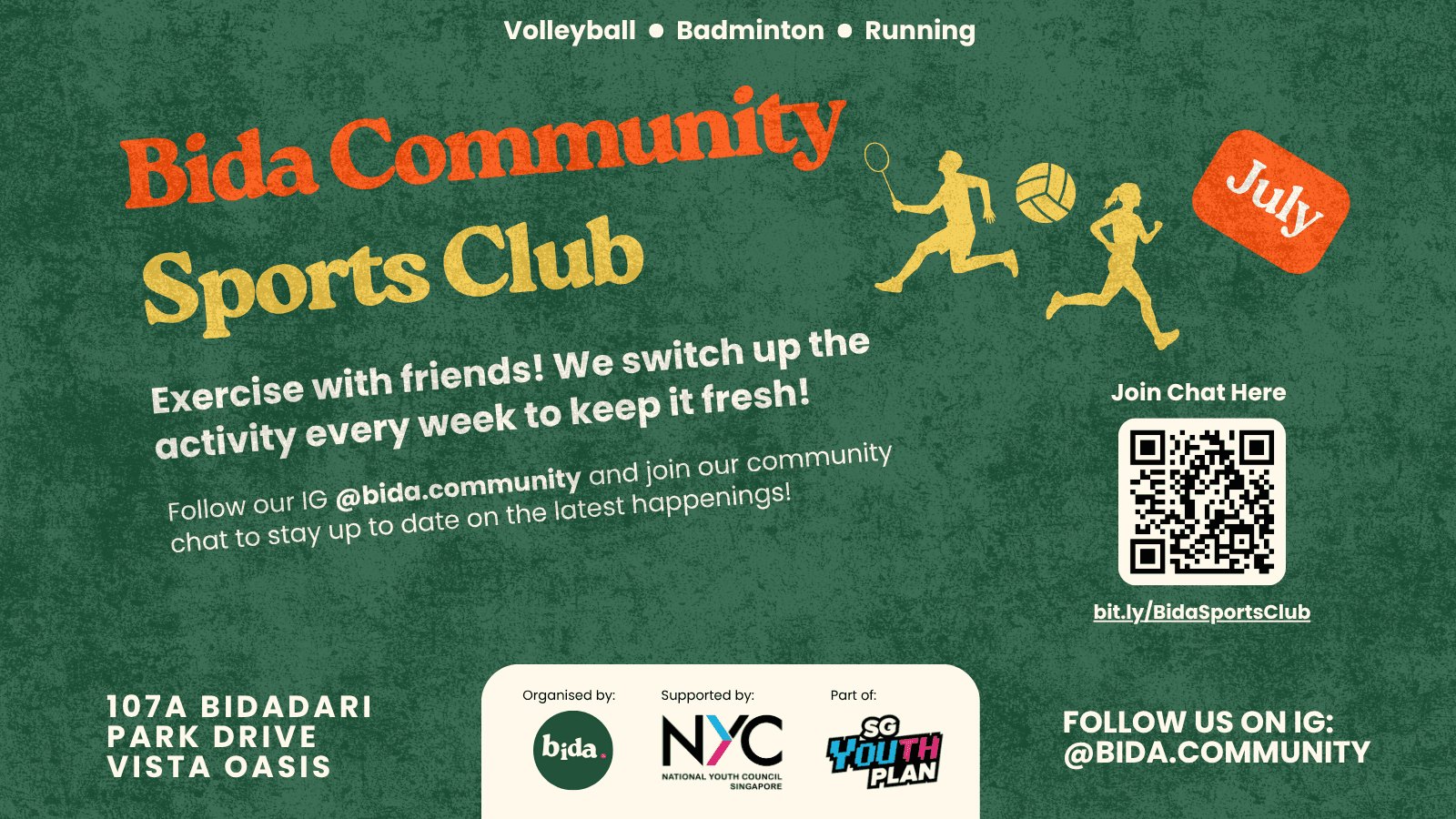 Image of event: Bida Community: Sports Club