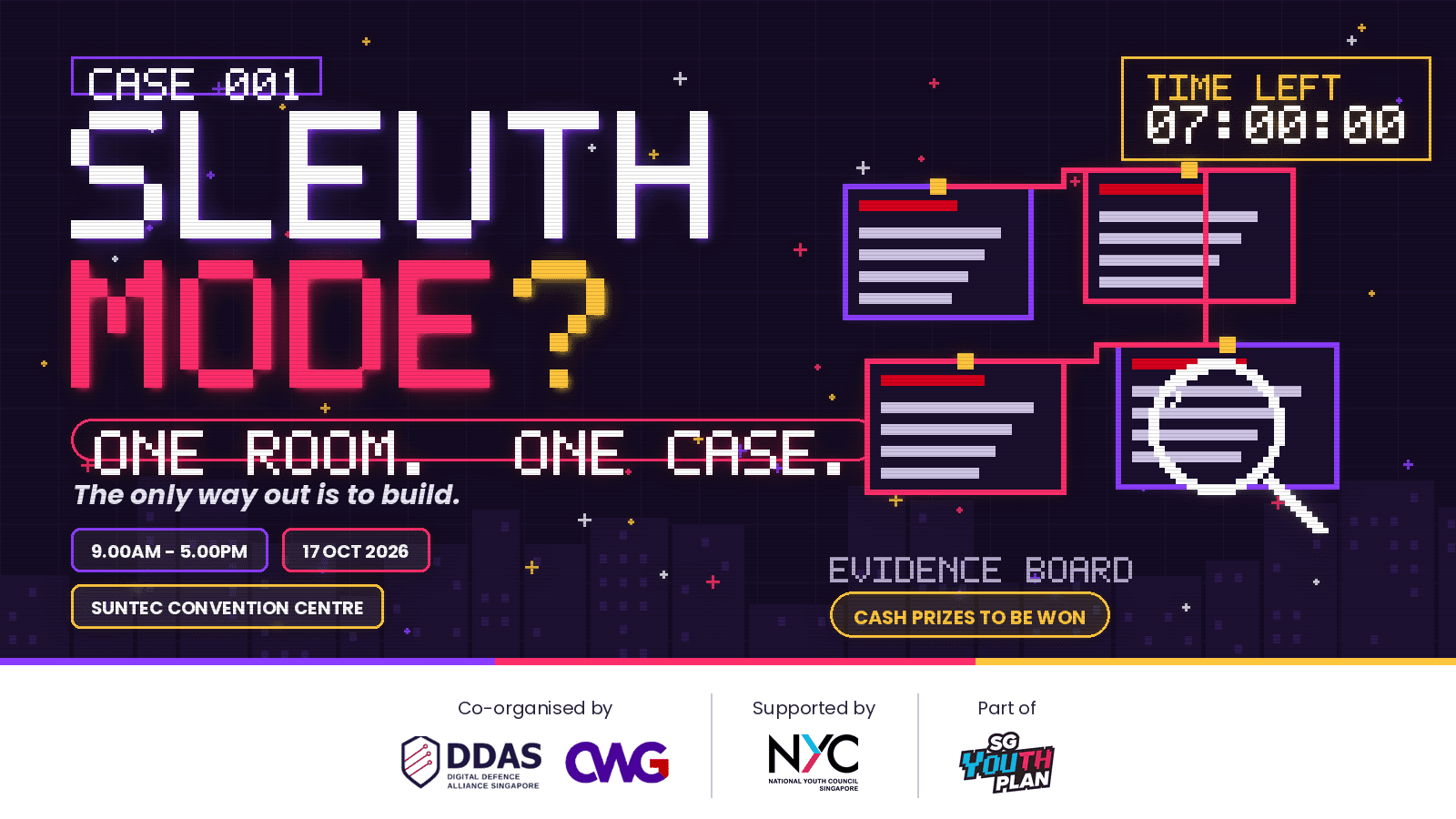 Image of event: SLEUTH MODE: crack a fraud case by building your own AI agents