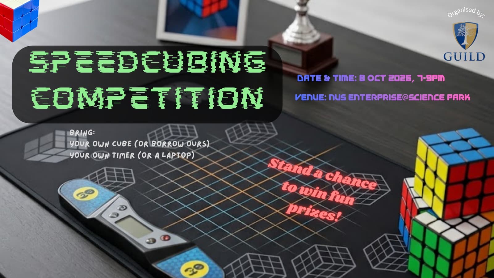 Image of event: Speedcubing Competition