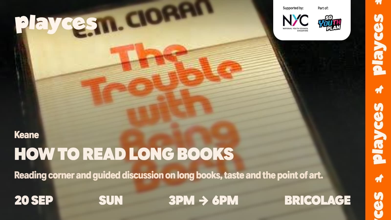 Image of event: HOW TO READ LONG BOOKS