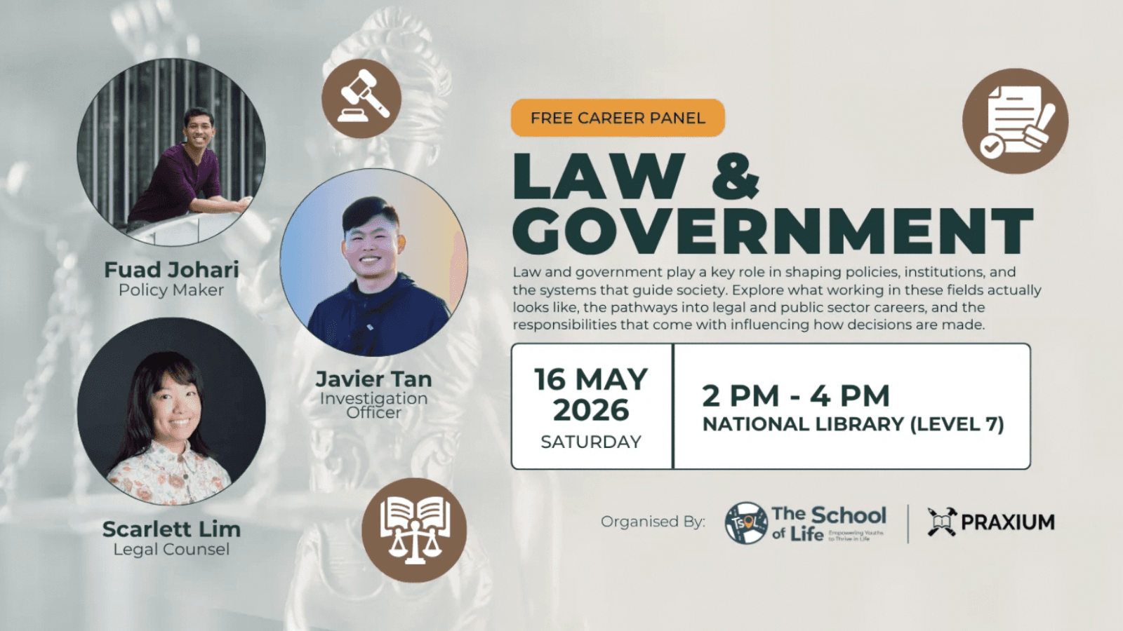 Image of event: Law & Government 101