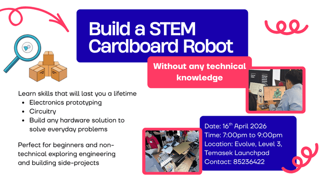 Image of event: AfterHours Special: Build any STEM Cardboard Product