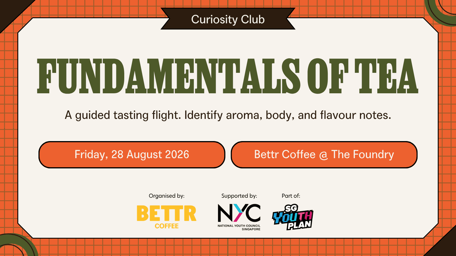 Image of event: 100% Unfiltered — Curiosity Club: Fundamentals of Tea