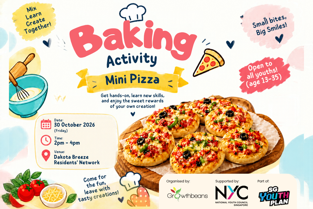 Image of event: Make your own mini pizza