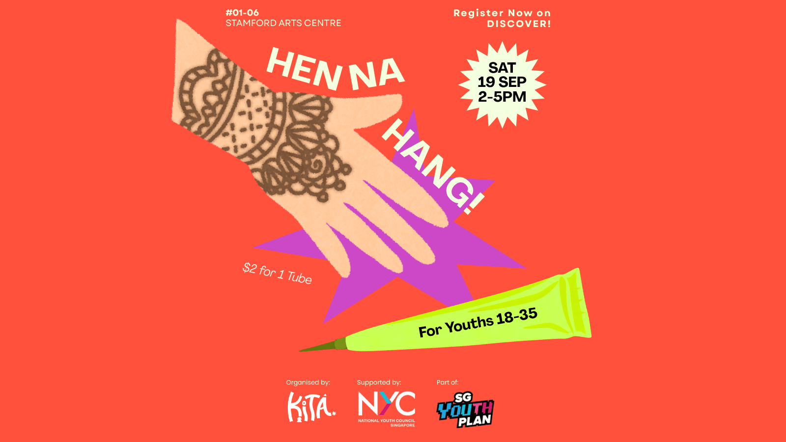 Image of event: [X] by Kita - Henna Hang!
