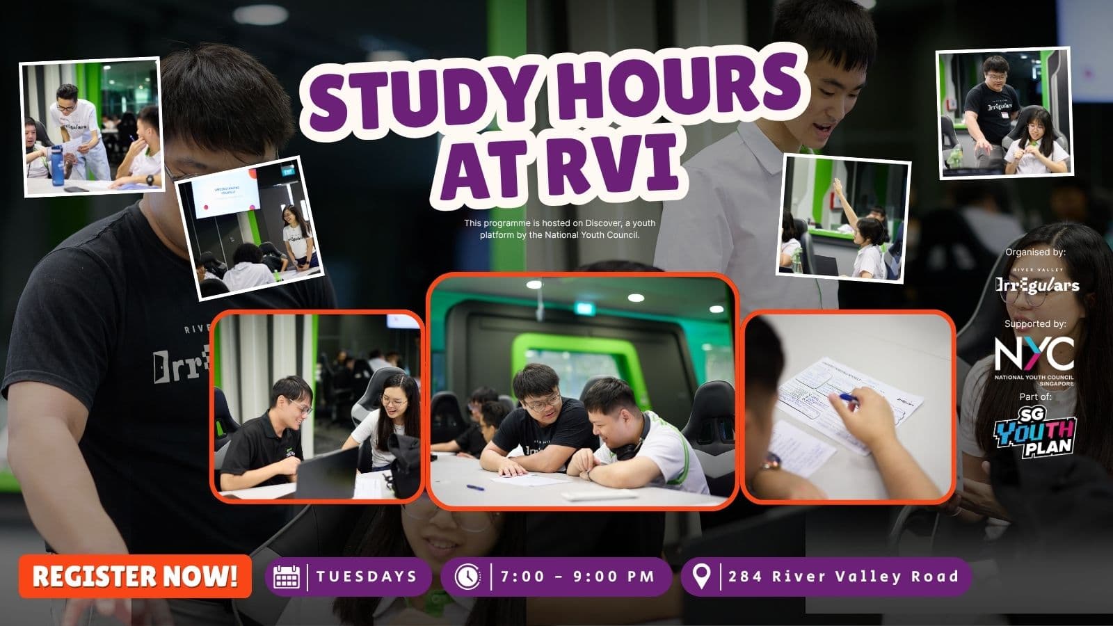 Image of event: Study Hours @ RVI