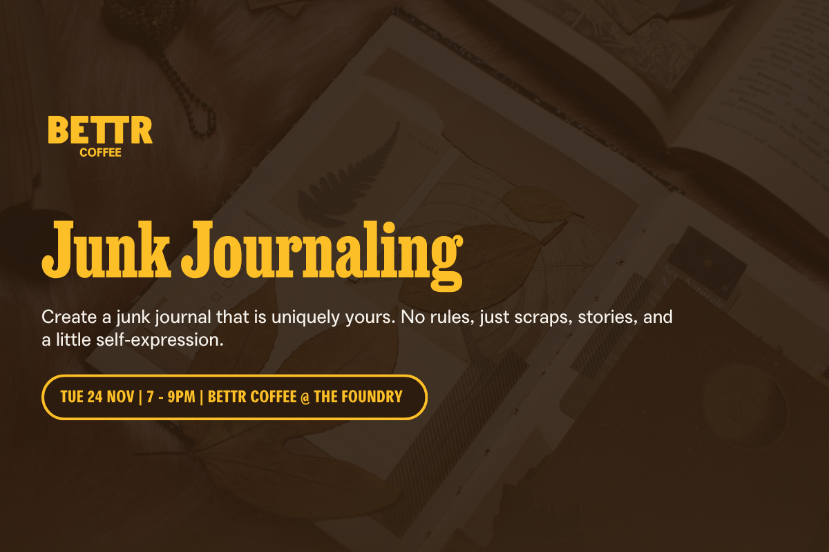 Image of event: 100% Unfiltered: Curiosity Club: Junk Journalling