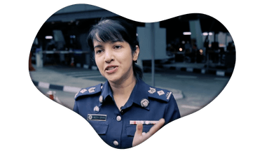 DSP Nazeera Edrahim, ICA Assistant Commander