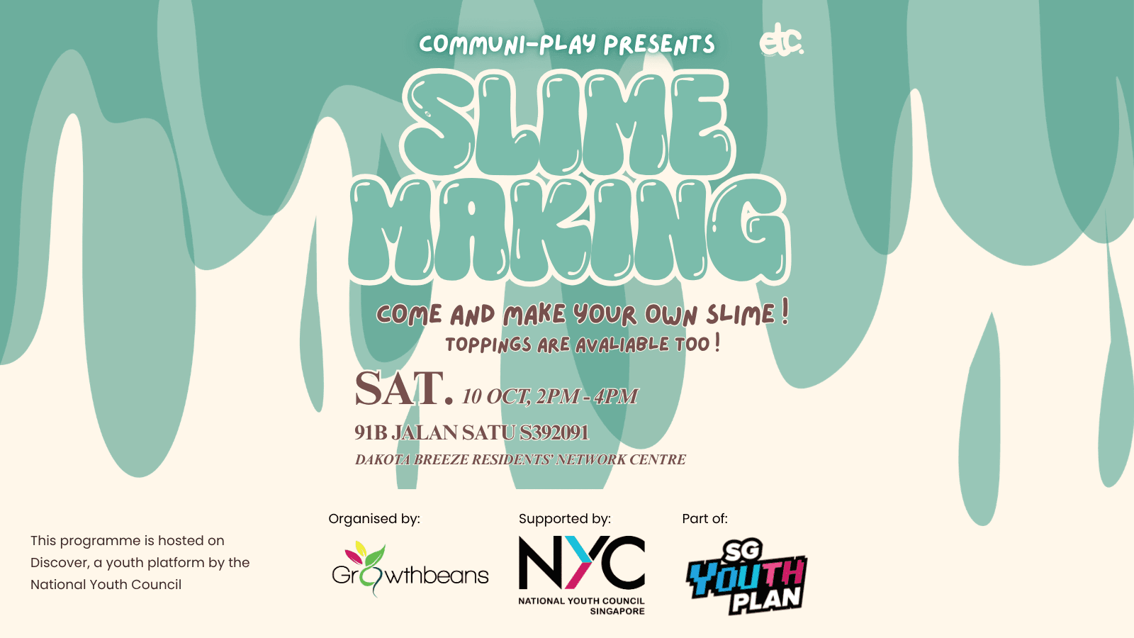 Image of event: Communi-Play : Slime Making