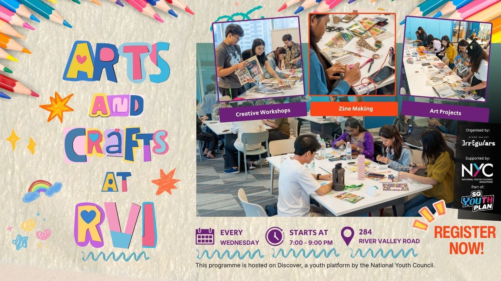 Image of event: Arts & Crafts @ RVI