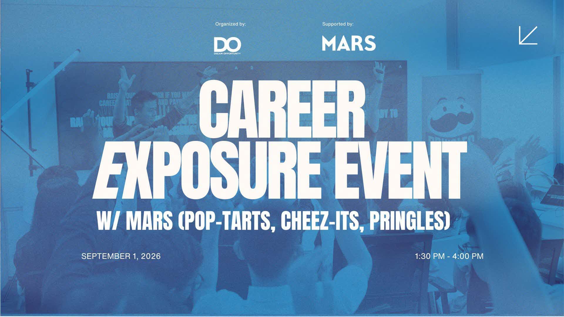 Image of event: Career Exposure Event with Mars (Pringles, M&Ms, Cheez-It) 