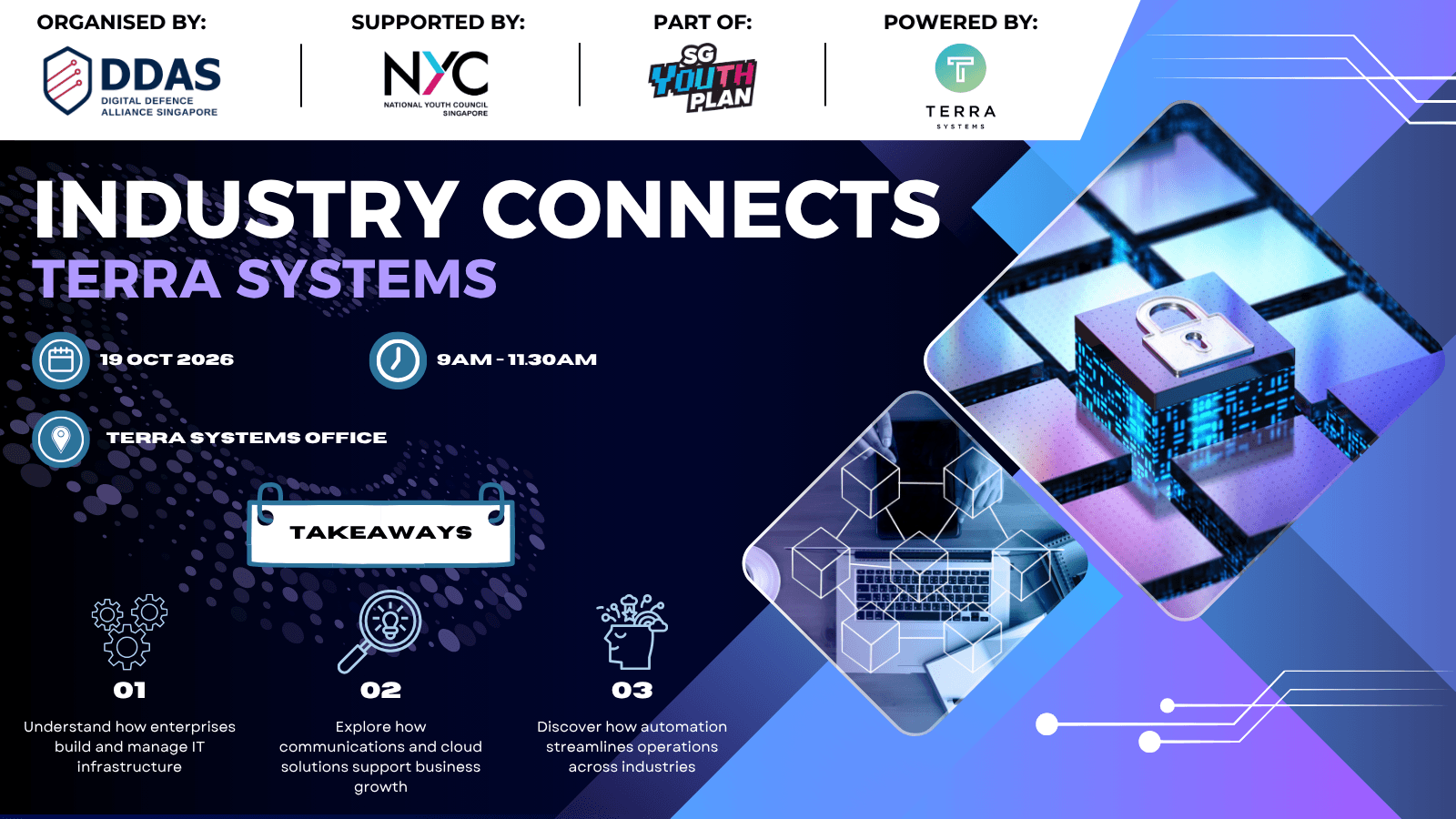 Image of event: Industry Connects - Visit to Terra Systems | 19 Oct 2026