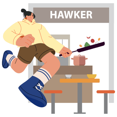 Image of career: Hawker