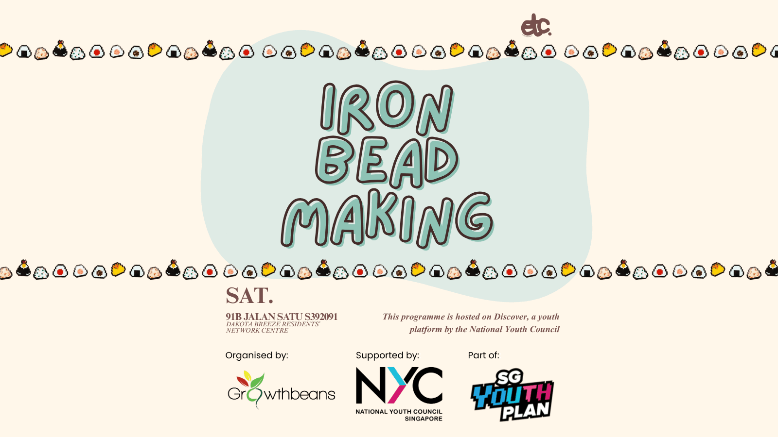 Image of event: Communi-Play : Hot Iron-Bead Making