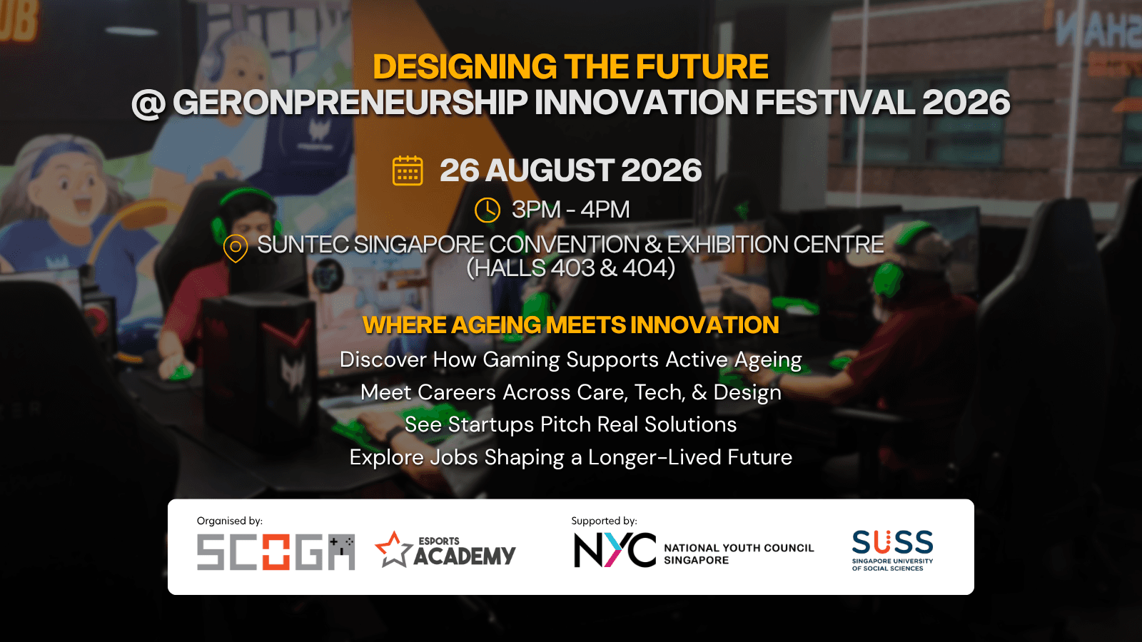 Image of event: Designing the Future @ Geronpreneurship Innovation Festival 2026