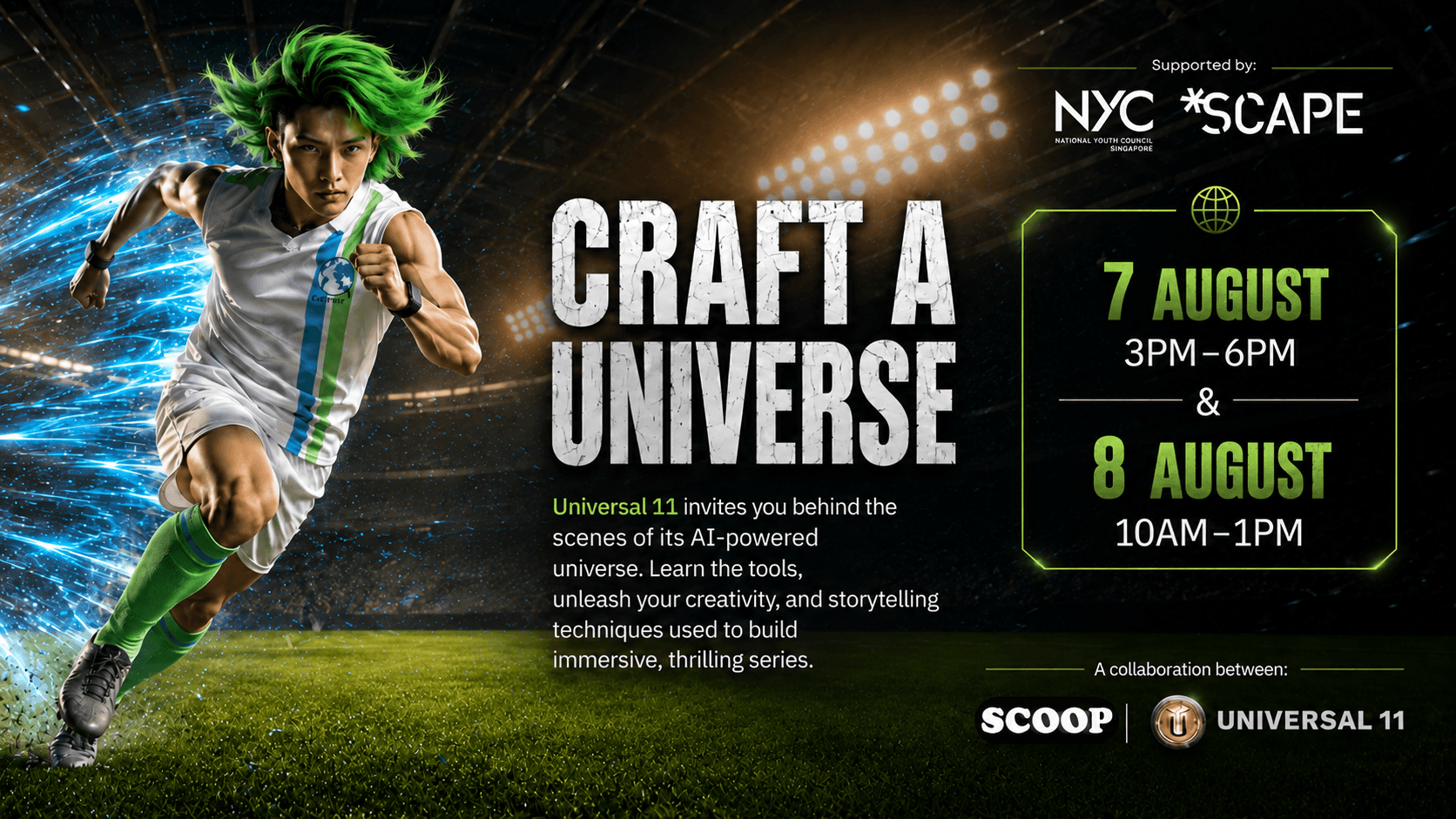 Image of event: [Session 2] GenAI Content Creation Workshop with Universal 11 × SCOOP