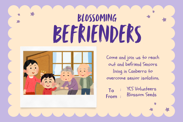 blossoming befrienders aprmay