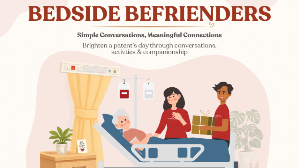 Bedside Befrienders - Woodlands Hospital (Oct to Dec 2026)