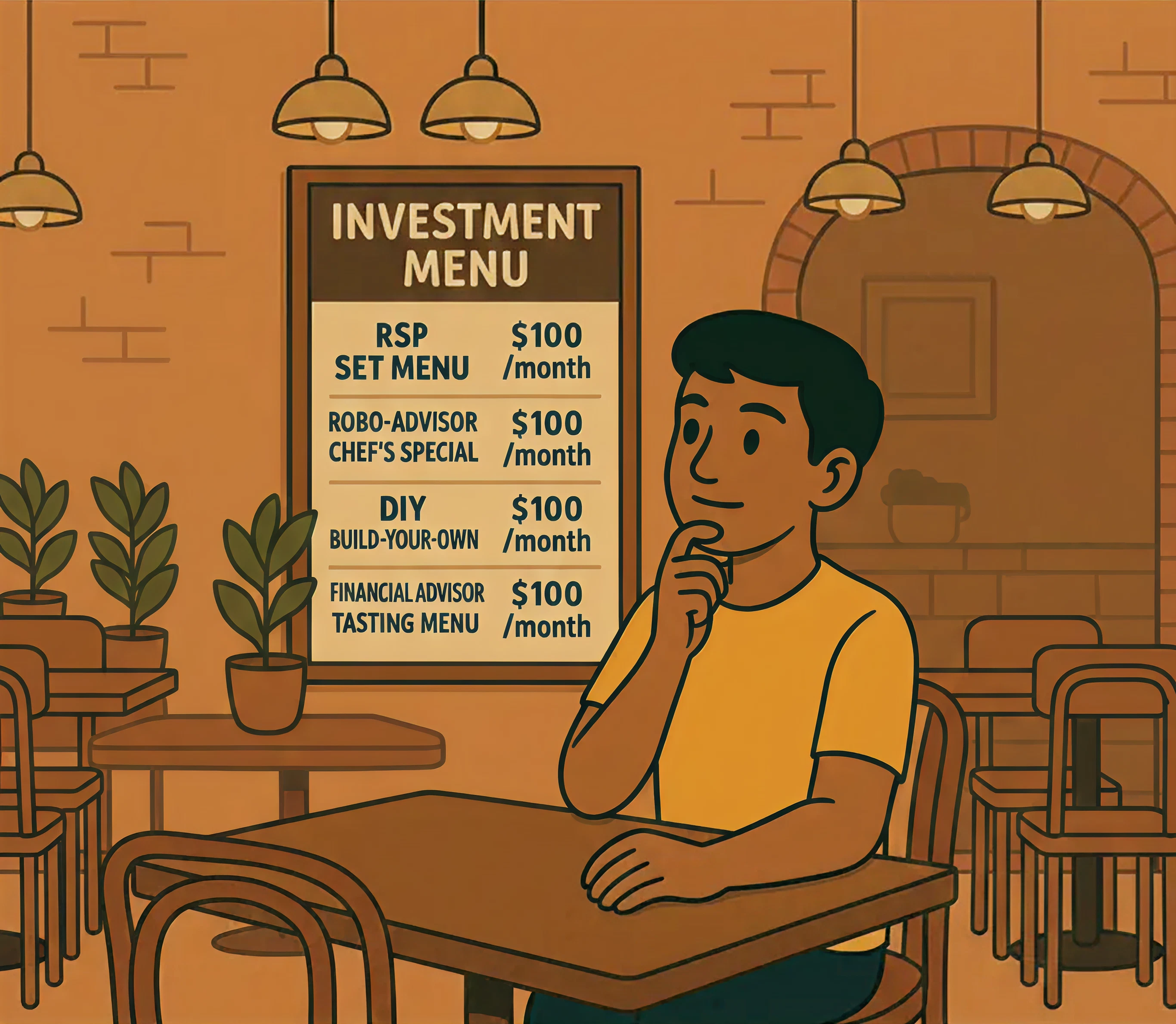 Start investing your way from just $100 month
