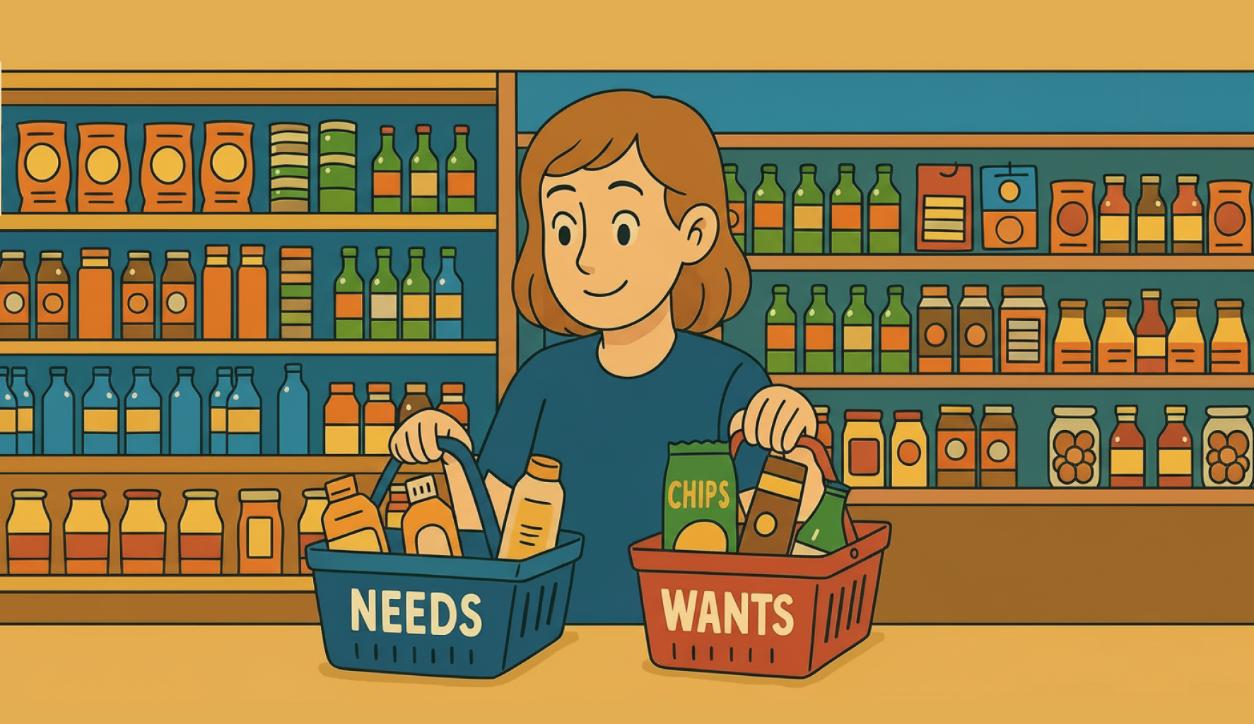 how to budget based on needs vs wants