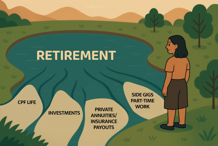 Building multiple income streams for retirement