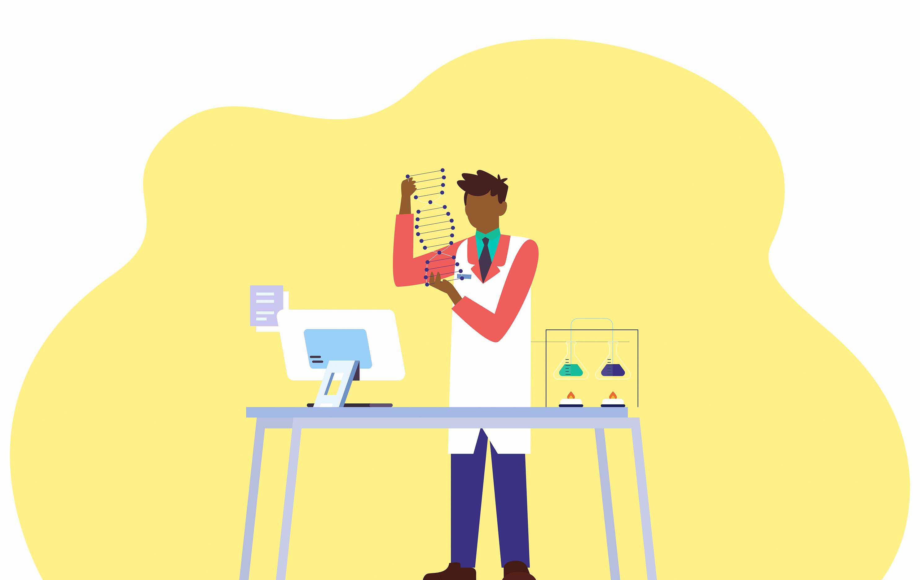 Figma BioTech Scientist Entrepreneur Visual