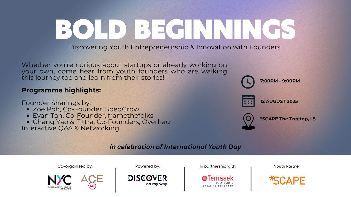 Bold Beginnings: Discovering Youth Entrepreneurship & Innovation with Founders