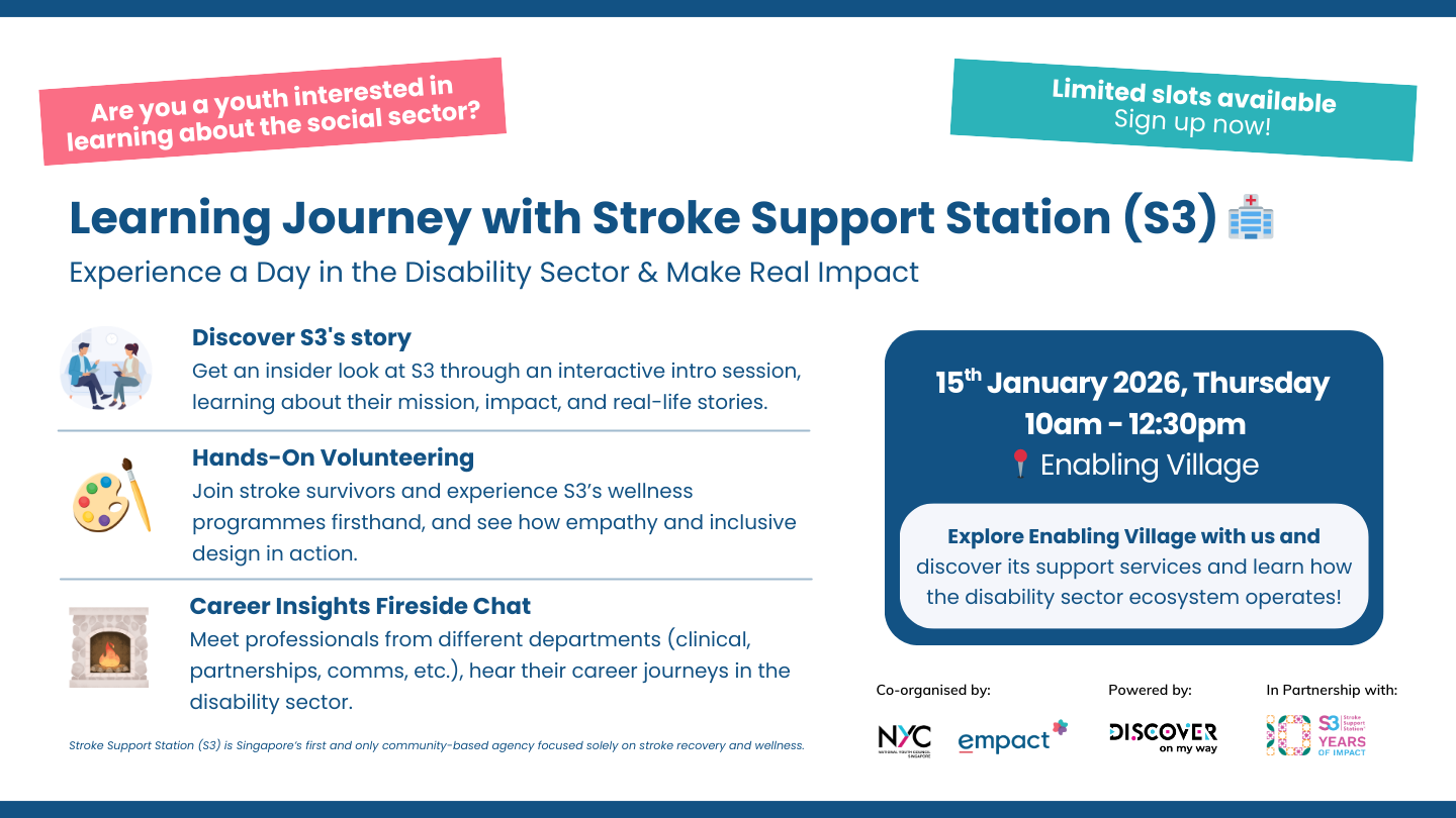 Learning Journey with Stroke Support Station (S3) 