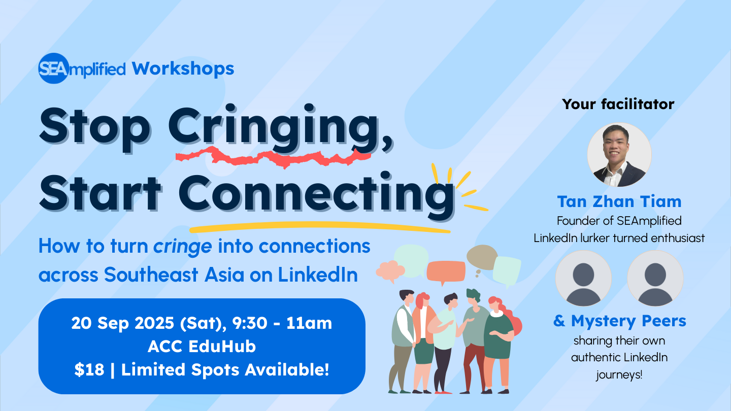 SEAmplified Workshop: Stop Cringing, Start Connecting