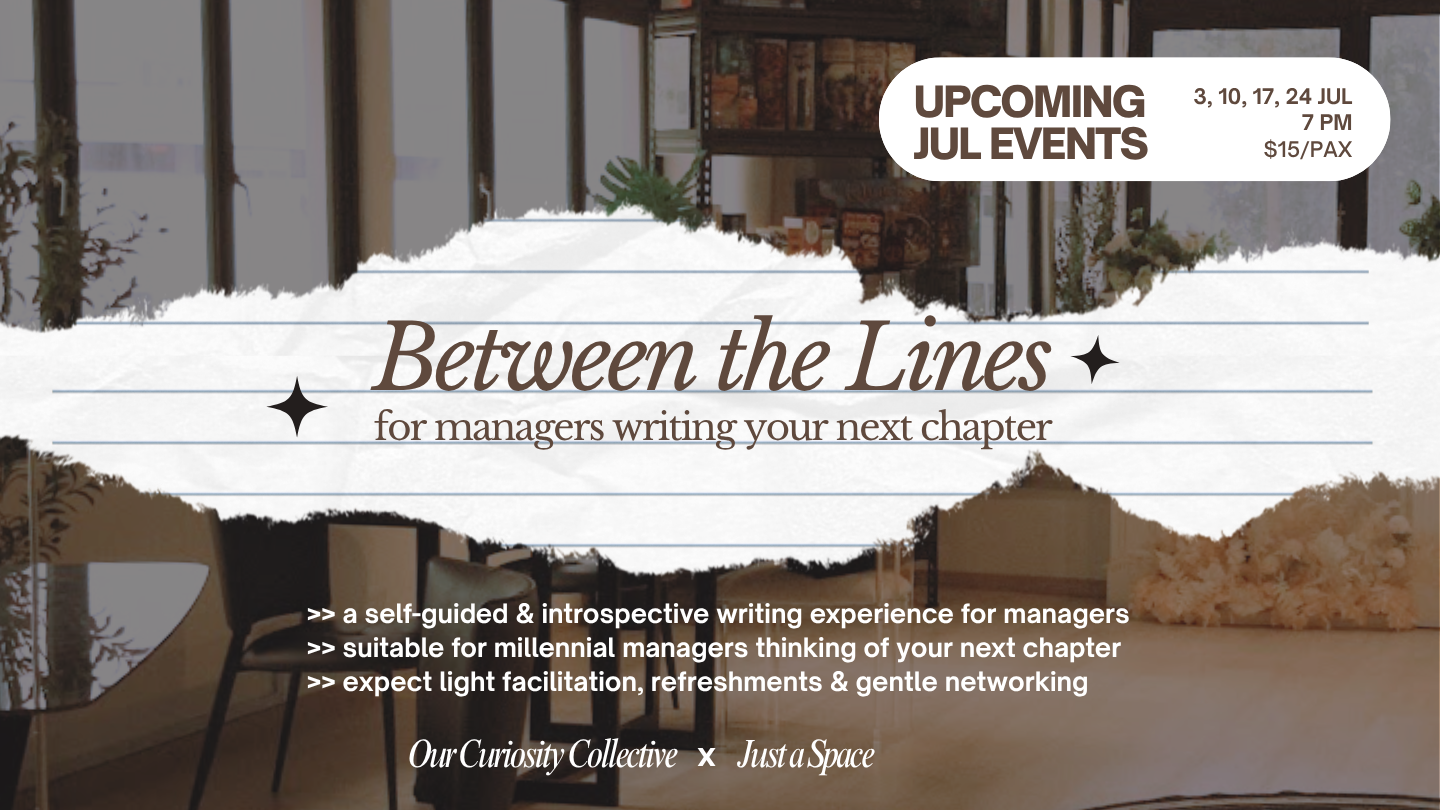 Between The Lines: Middle Managers Only [Thursdays in July]