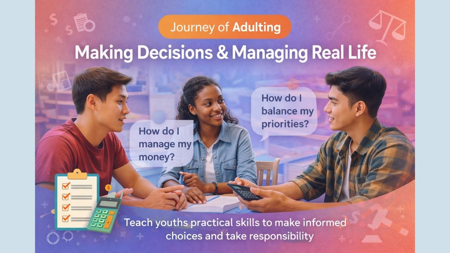 Journey of Adulting by Making Decisions and Managing Real Life 