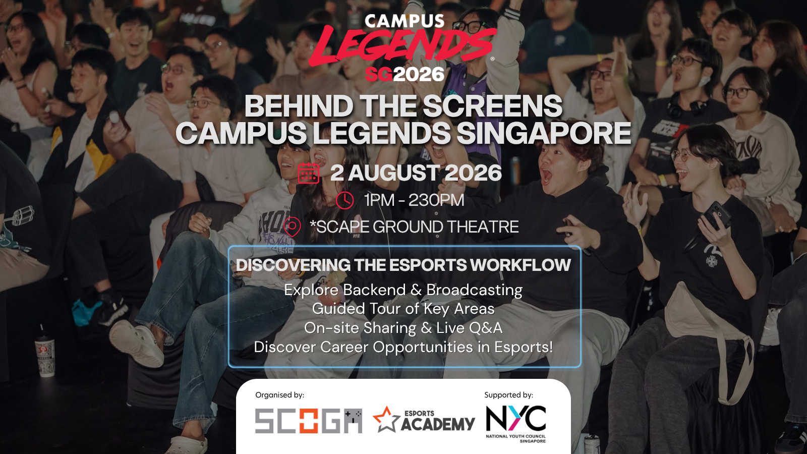 Behind the Screens at Campus Legends Run 3