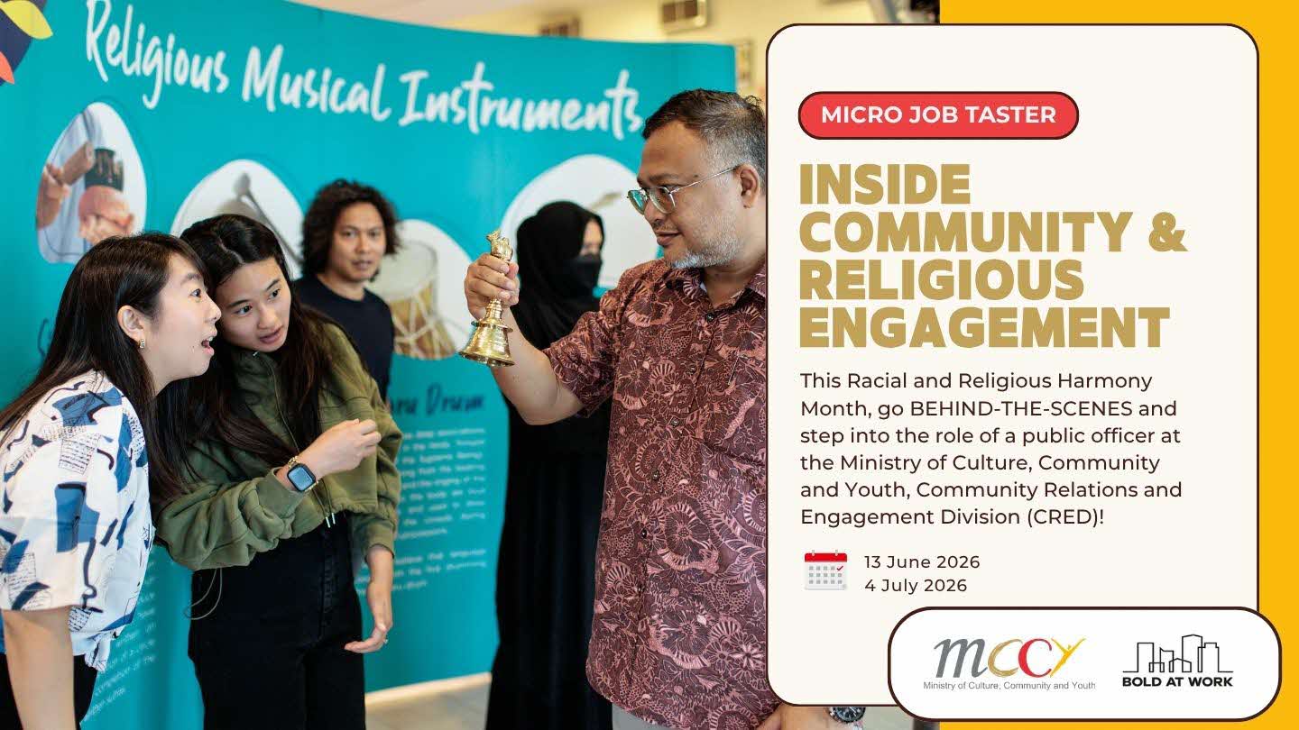 Micro-job Taster: Inside Community & Religious Engagement